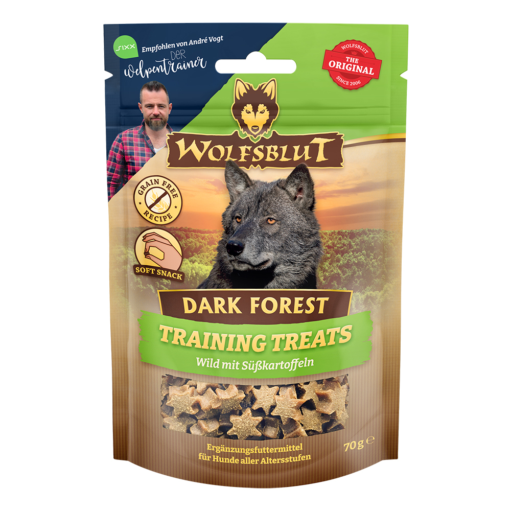 Wolfsblut Dark Forest Training Treats Wild mit Süßkartoffeln