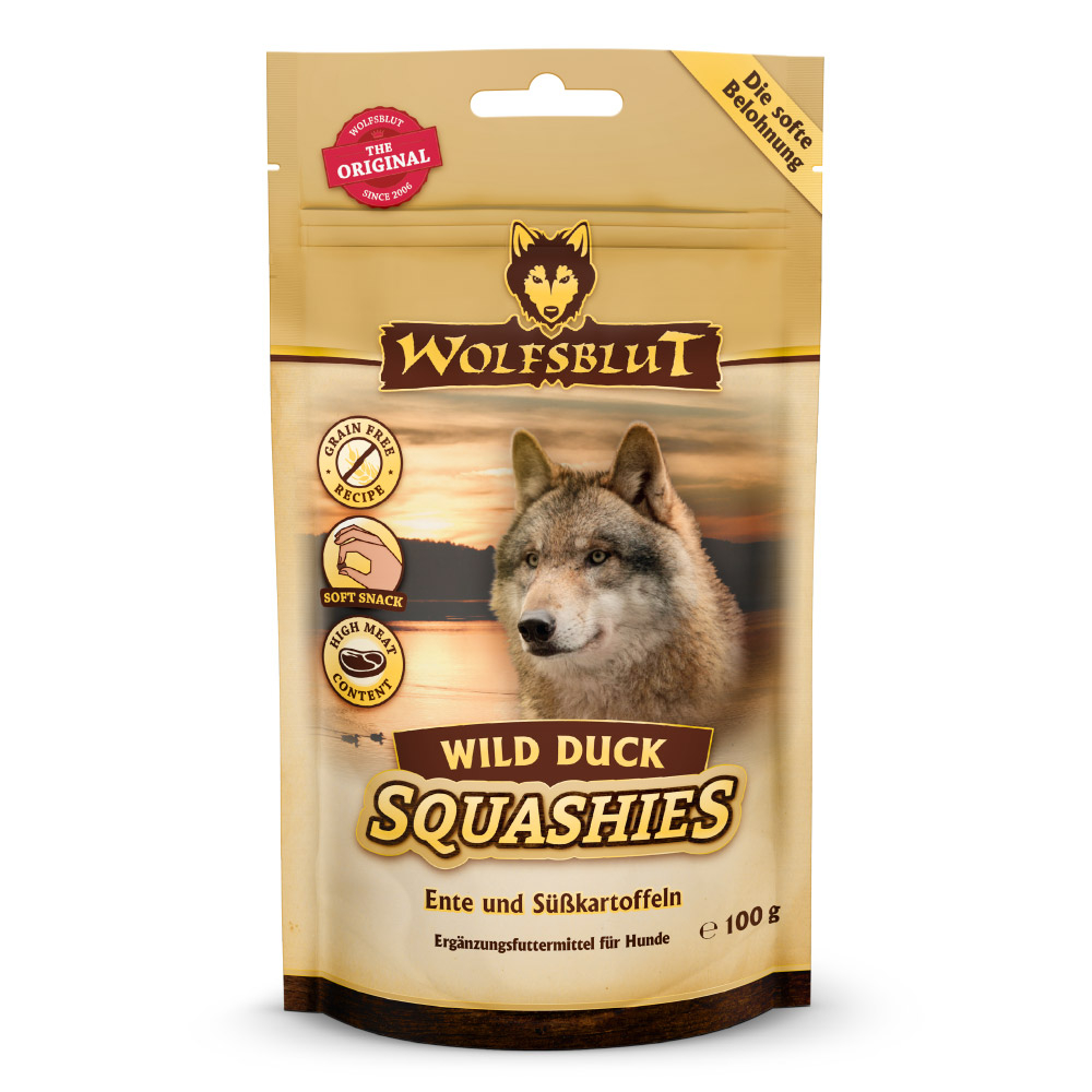 Wolfsblut Wild Duck Squashies Ente und Süßkartoffeln 100g