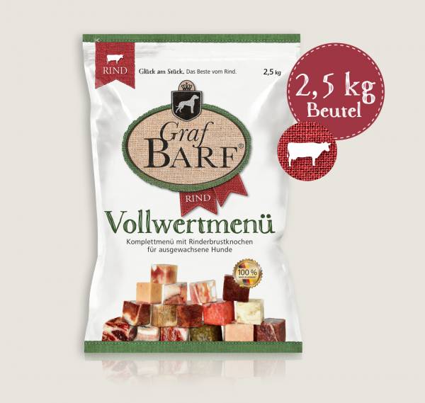 Graf Barf Vollwertmenü Rind 