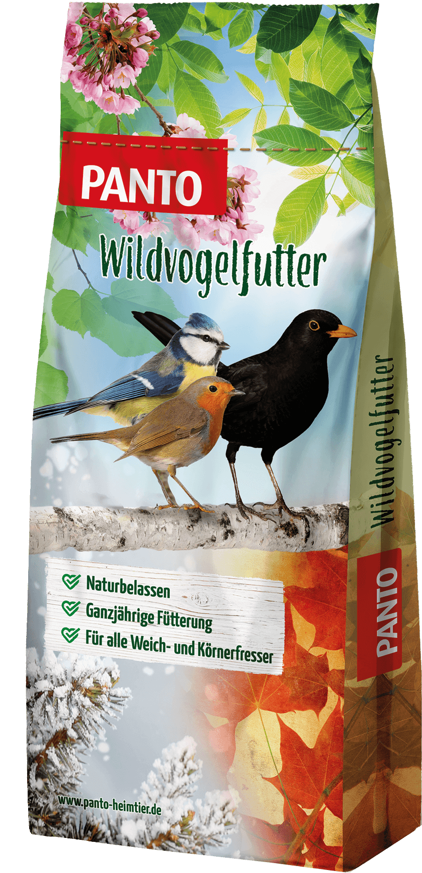 Wildvogelfutter Vier Jahreszeiten 25kg